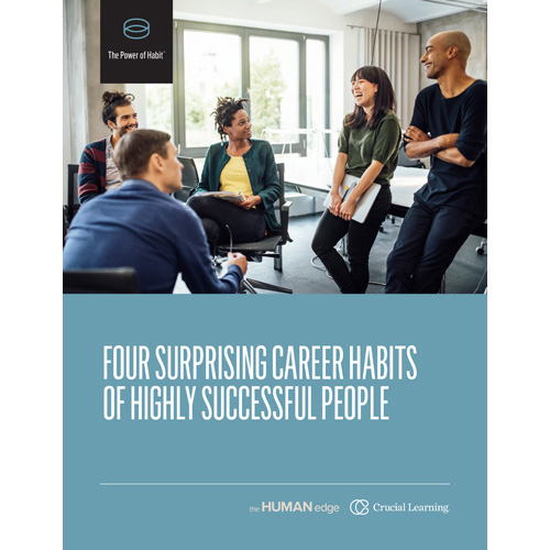 eBook - 4 Surprising Career Habits of Highly Successful People
